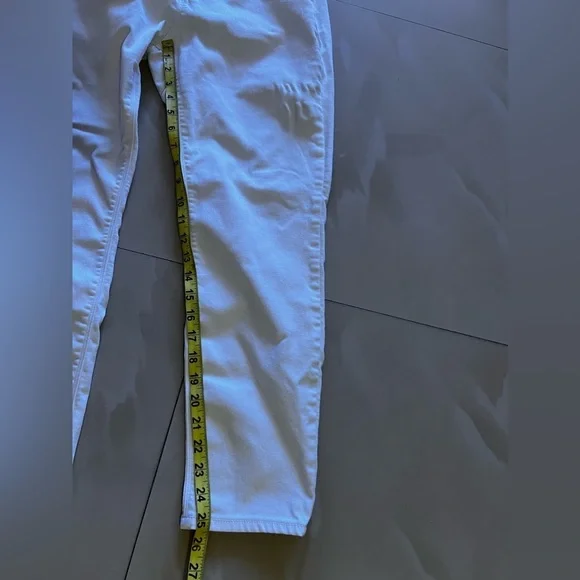 Sound/Style Los Angeles Jeans Womens Slim Straight Leg White Skinny White 12 - Picture 11 of 14